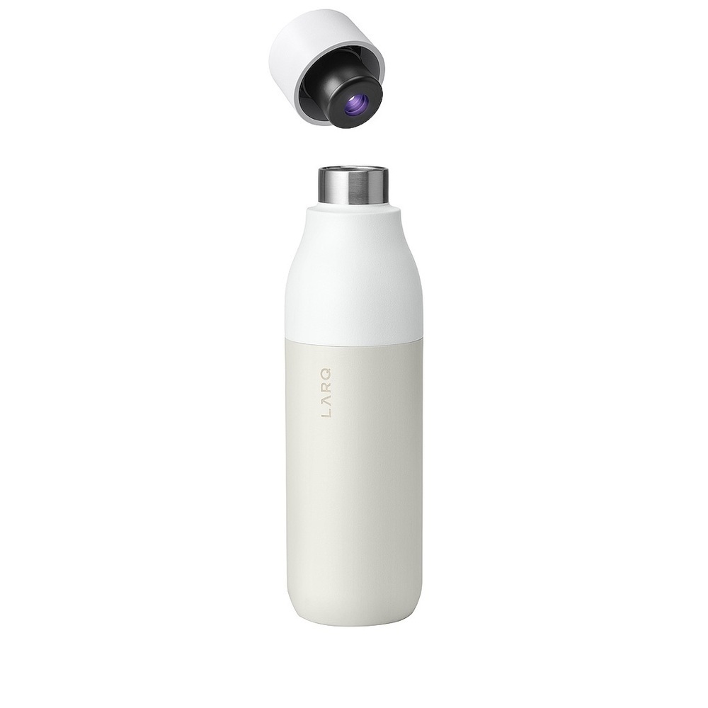 LARQ NWT Self Cleaning 25 oz Water Bottle in Granite White - Picture 4 of 13